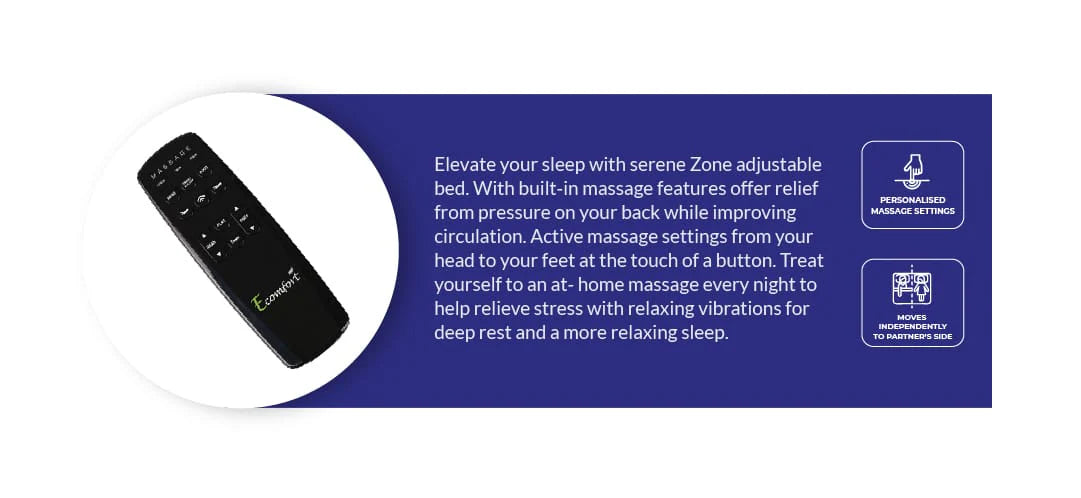 E-Comfort Adjustable Bed